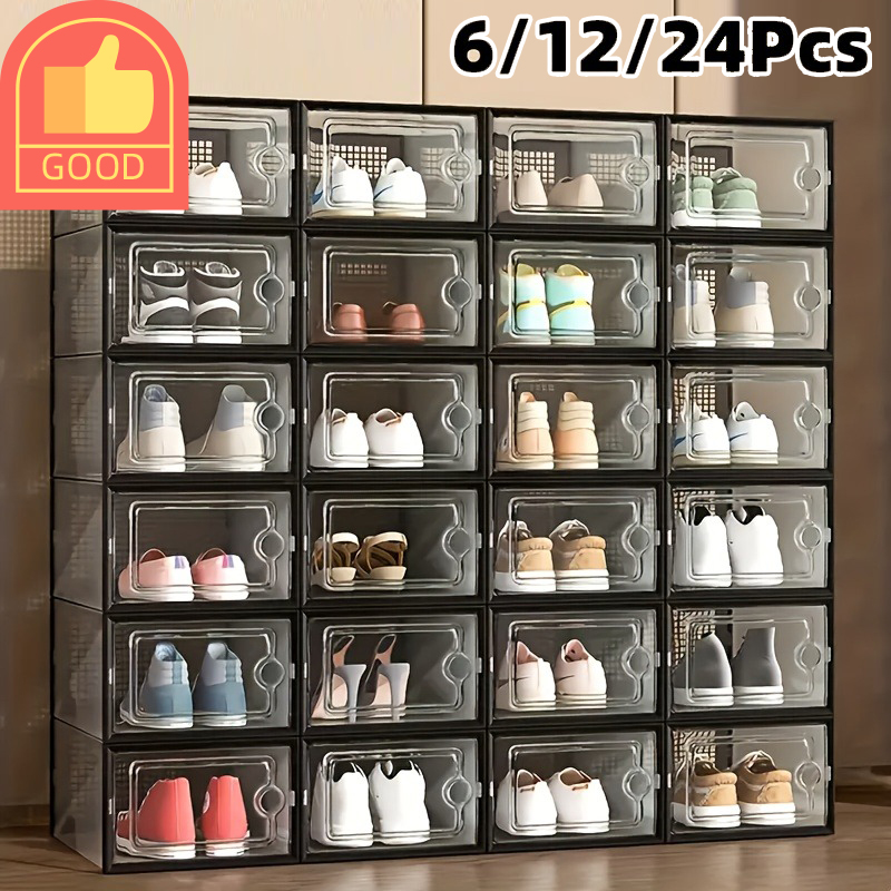 Shoe Box Display - Caja de zapatos transparente gruesa con