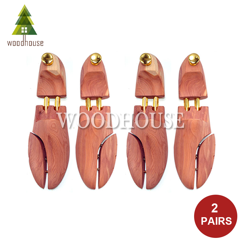 Shoe Tree Cedar - Paquete de 2 zapatos de cedro