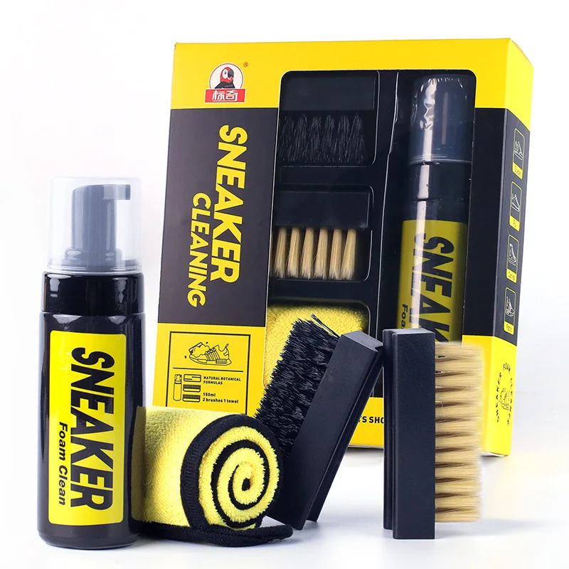 Sneaker Care Kit - Limpiador de zapatillas de espuma sin