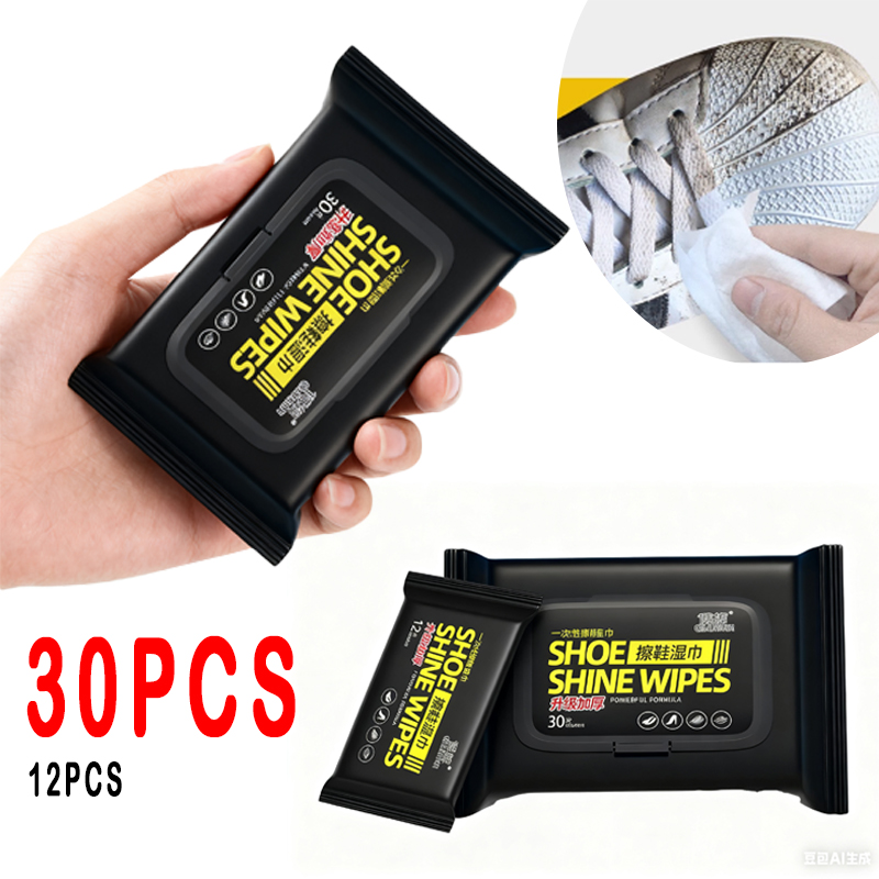 Sneaker Care Wipes - 12 Uds./30 Uds. Toallitas desechables para