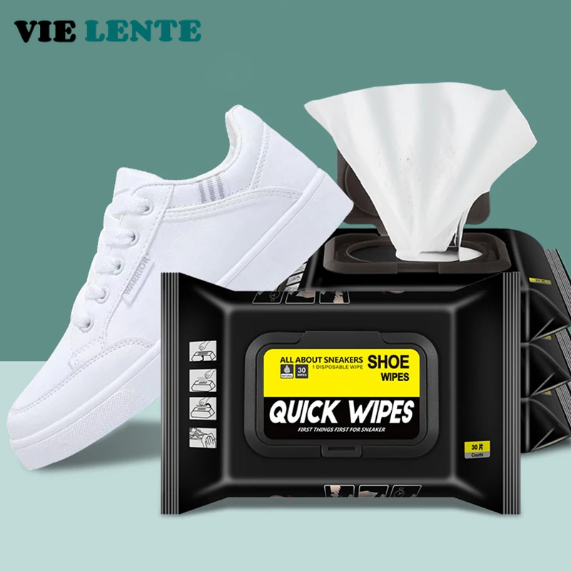 Sneaker Care Wipes - 12 Uds./30 Uds. Toallitas desechables para