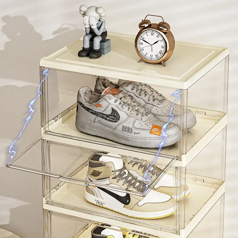 Zapatero Plegable de Acrílico  - Shoe Box Display reseña y precio