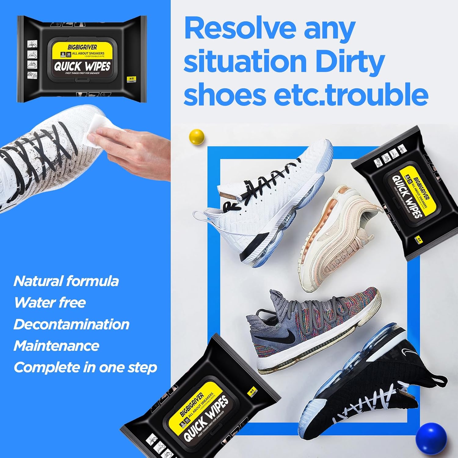 Toallitas para Zapatos, Paquet - Sneaker Cleaner reseña y precio