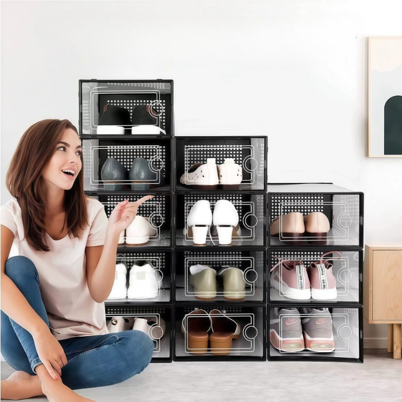 Cajas apilables para guardar z - Shoe Box Display reseña y precio