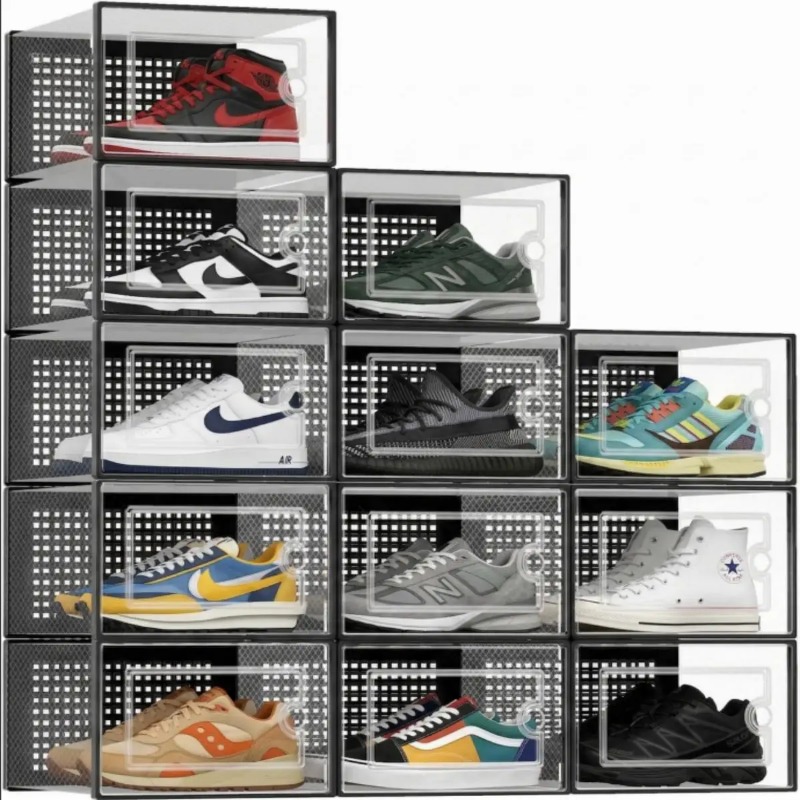 Cajas apilables para guardar z - Shoe Box Display reseña y precio
