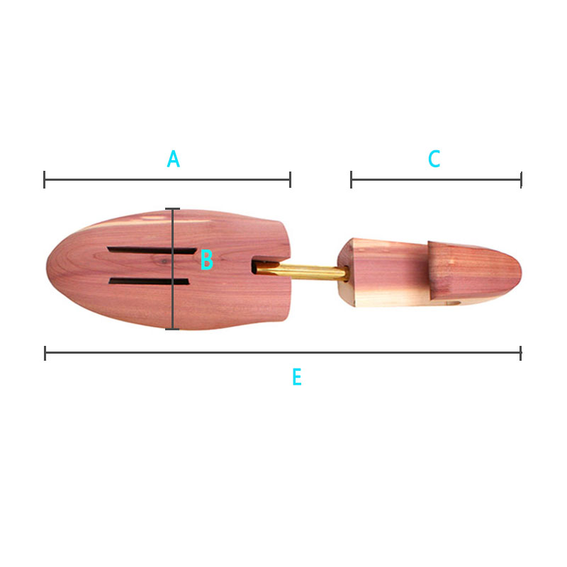 Paquete de 2 zapatos de cedro  - Shoe Tree Cedar reseña y precio