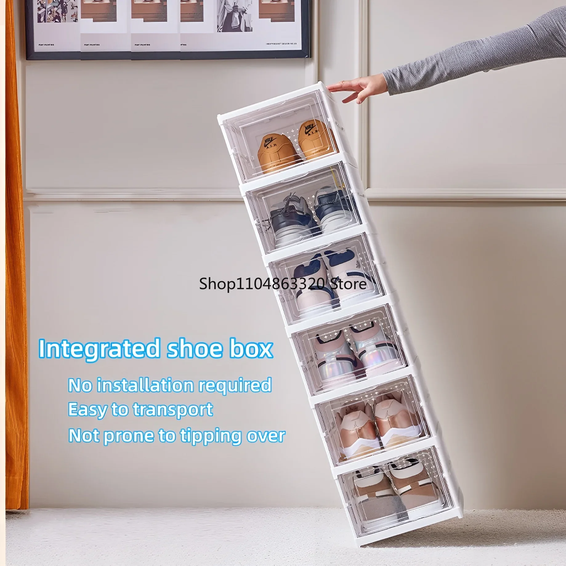 Caja de Zapatos de 6 Niveles,  - Shoe Box Display reseña y precio