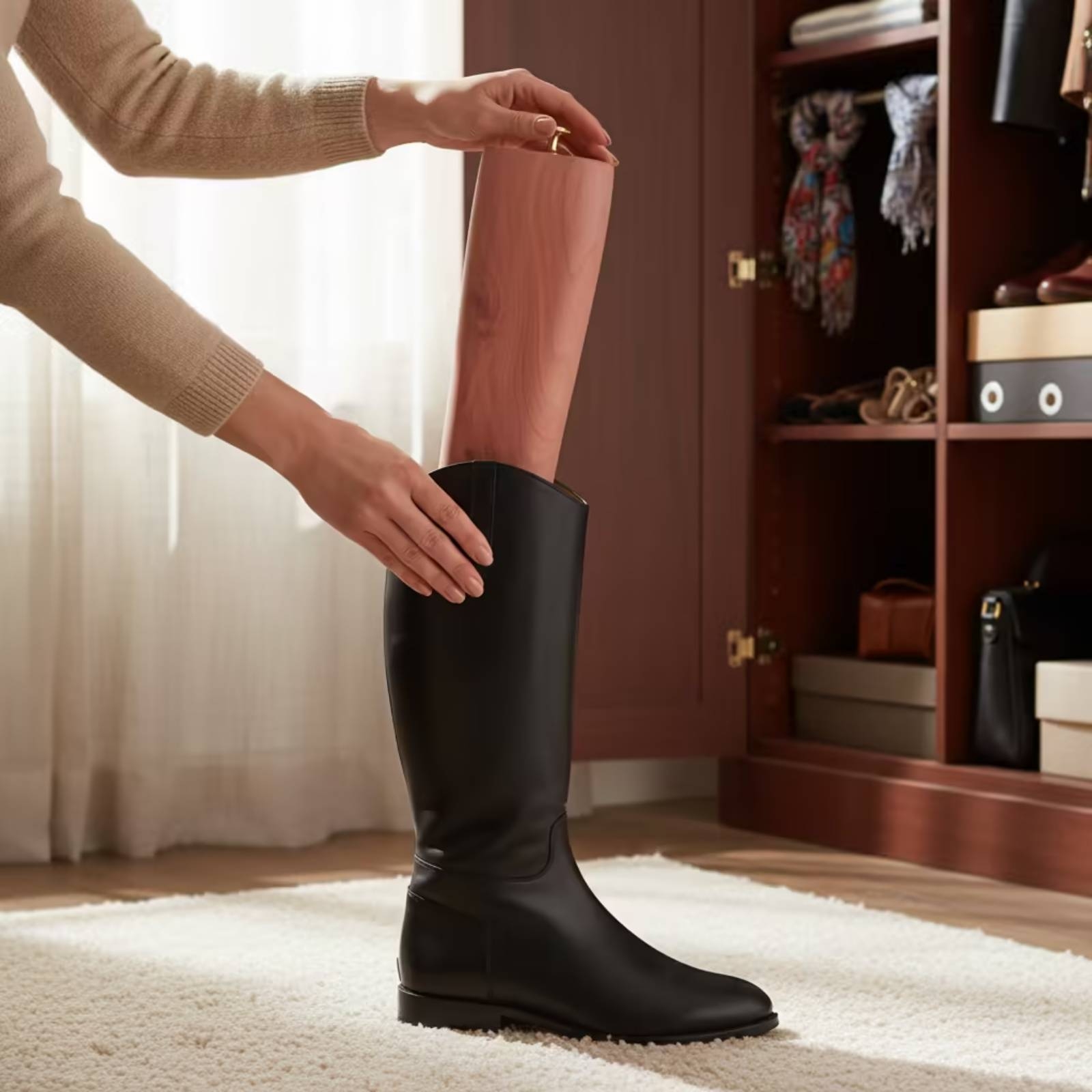 Estirador de botas de madera d - Shoe Tree Cedar reseña y precio