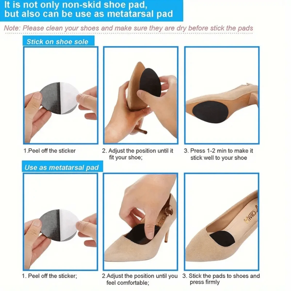 Almohadillas de goma antidesli - Sneaker Care Kit reseña y precio