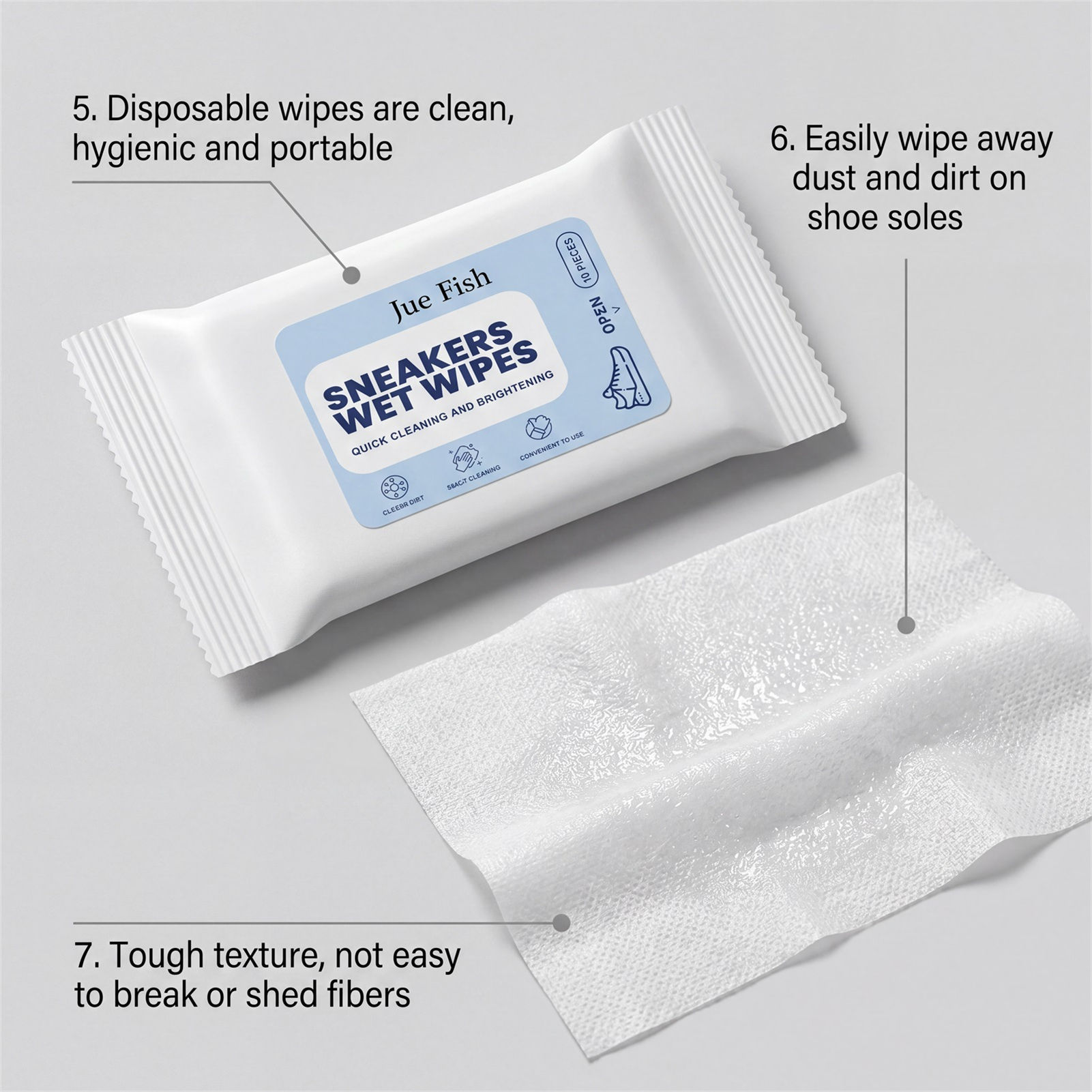 Toallitas Limpiadoras de Zapat - Sneaker Care Wipes reseña y precio