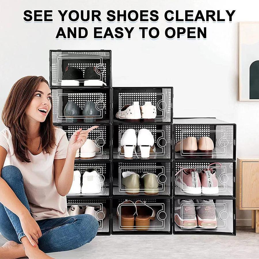 Cajas de almacenamiento de zap - Shoe Box Display reseña y precio