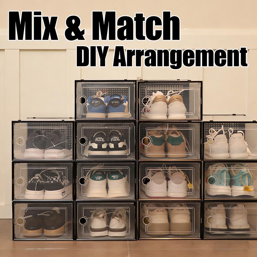Cajas de almacenamiento de zap - Shoe Box Display reseña y precio