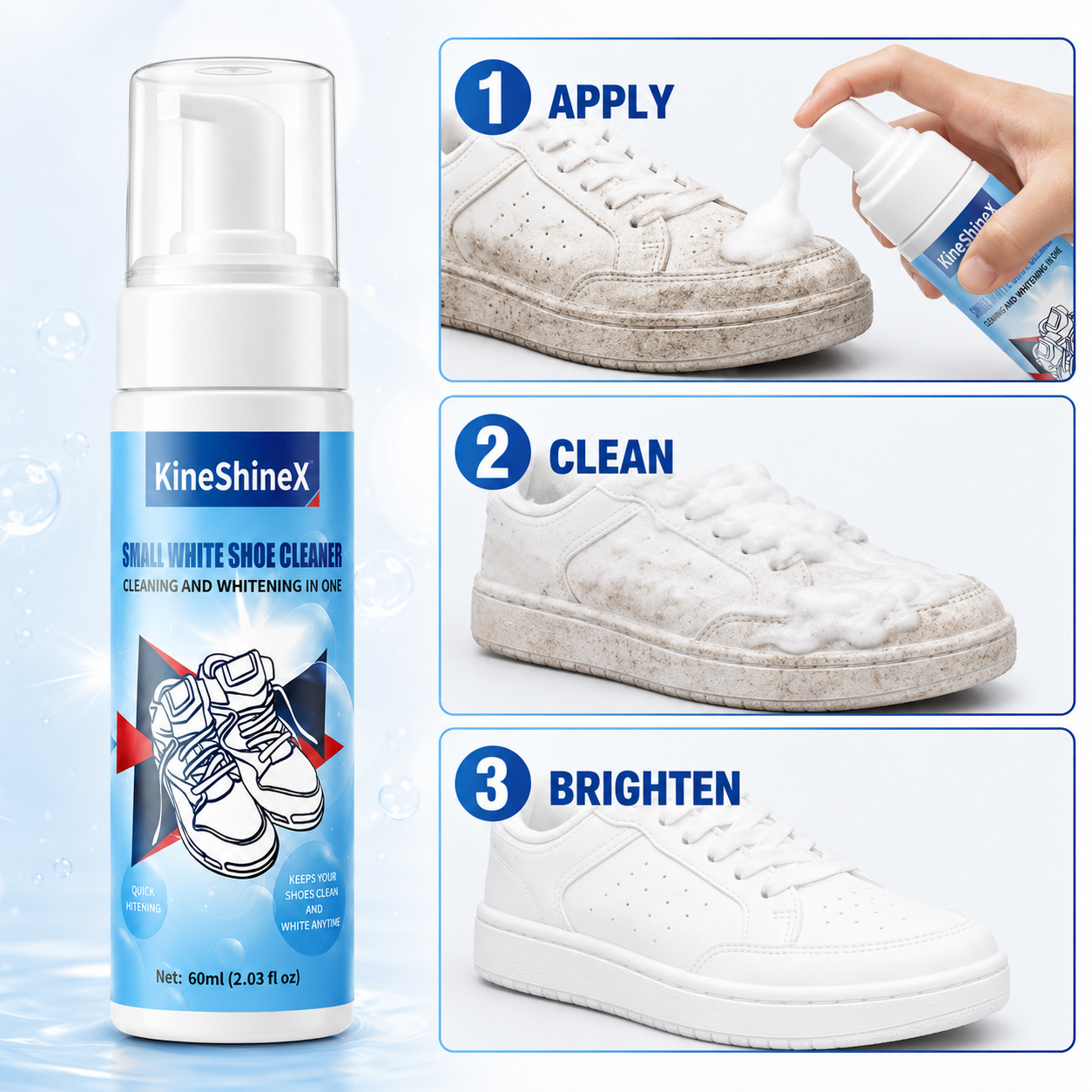 Kits de Limpieza de Zapatos Gi - Sneaker Cleaner reseña y precio